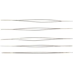 Smykkenål, L: 6 cm, tykkelse 0,3 mm, 5 stk./ 1 pk.